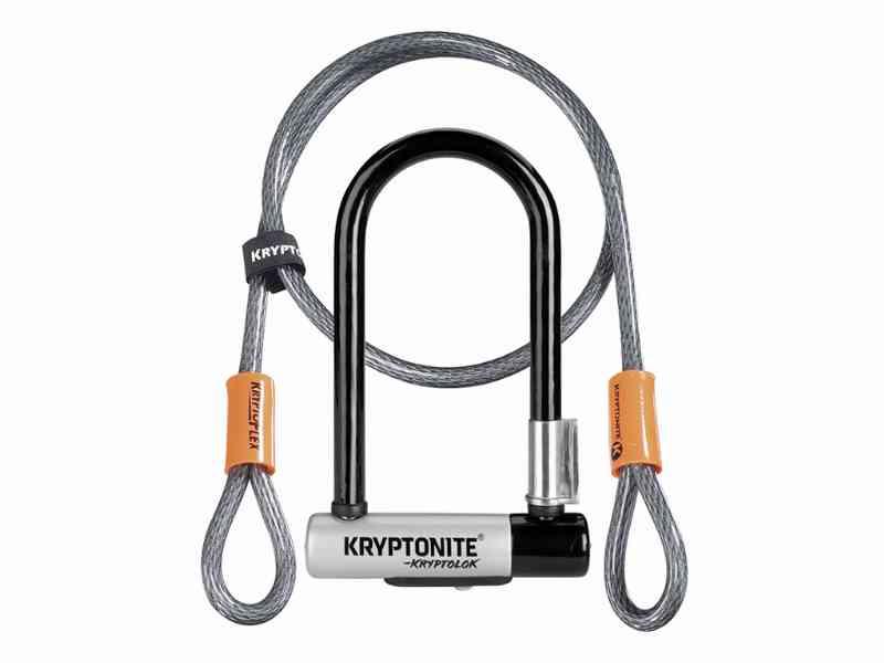 Kryptonite Mini 7 U-Lås med Flexwire