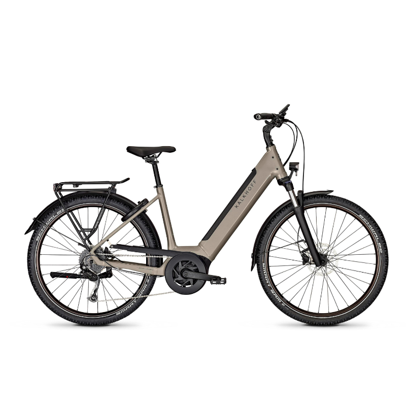 Kalkhoff ENTICE 3.B MOVE 500wh Damecykel - Grå