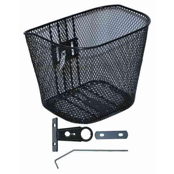 Cykelkurv BikePartner Kolding Sort 16-20"