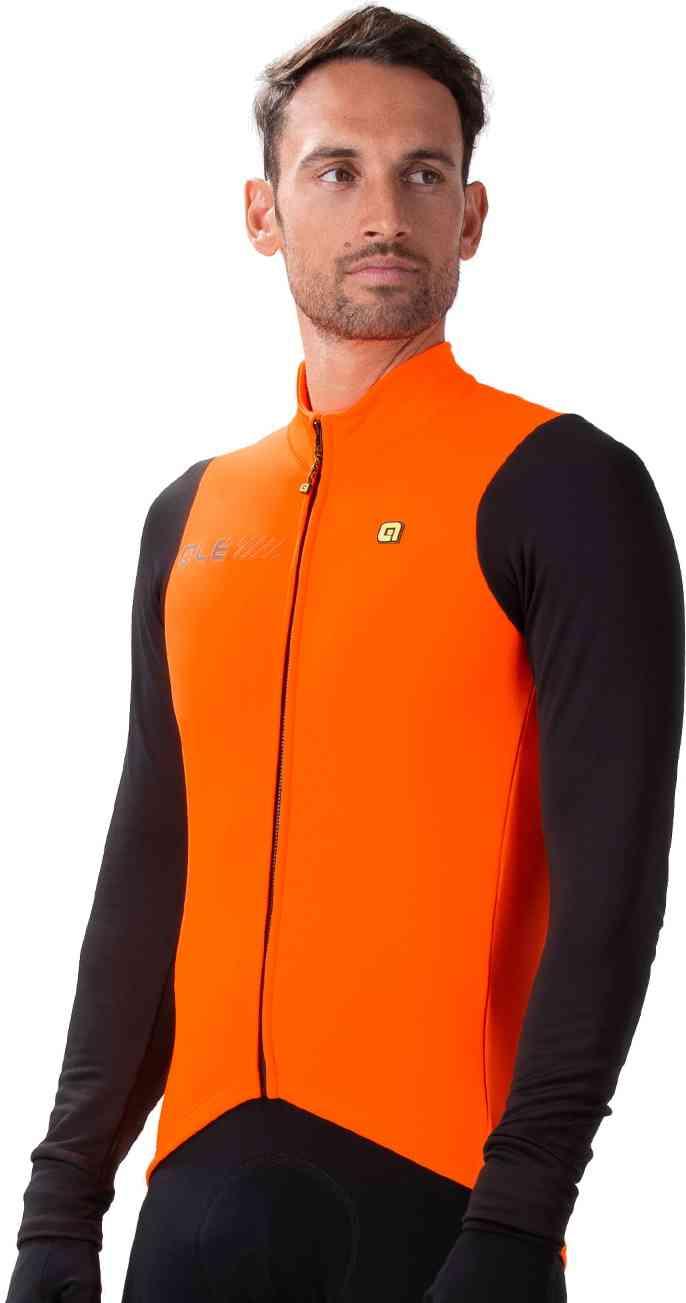 Alé Solid Fondo 2.0 Herre Langærmet Trøje - Orange