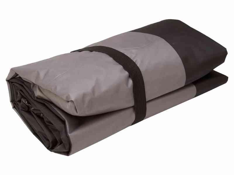 Lome Pongee Luftmadras 70x190cm Sort 80D Polyester