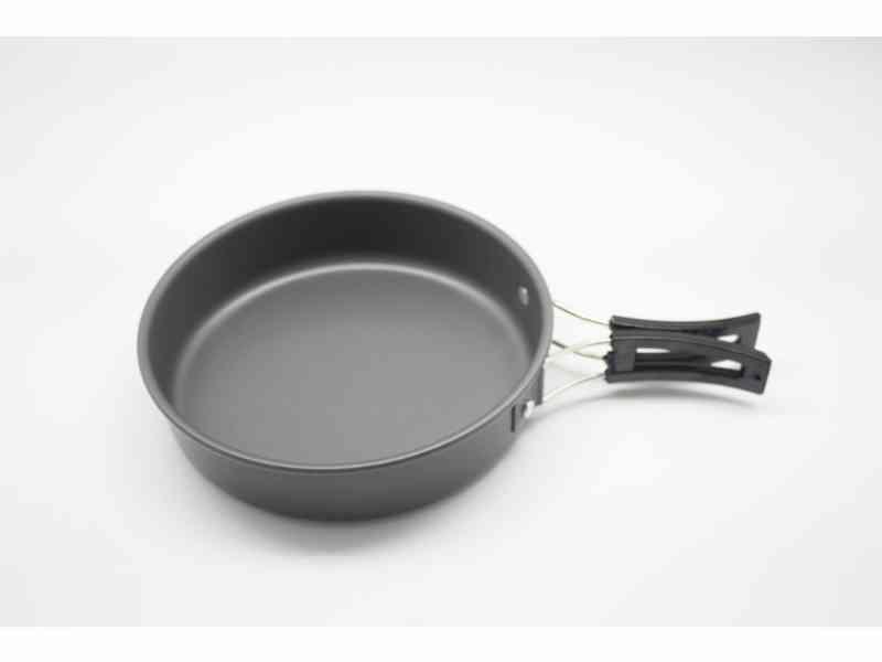 Lome Camping - Aluminium Pande - 18x4,5 cm - Grå