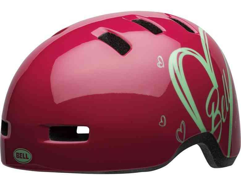 Bell Lil Ripper Cykelhjelm - Rød