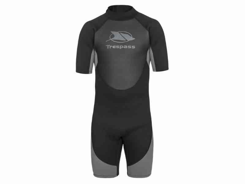Trespass Scuba - Kort Våddragt - 3mm Neopren - Sort - XL