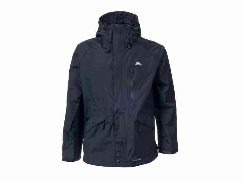 Trespass Corvo - Sort Regnjakke - XS