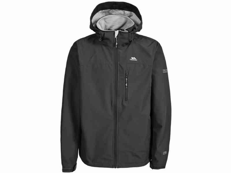 Trespass Stanford - Softshell jakke med hætte - Sort - S