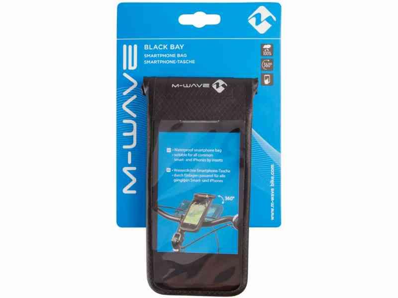M-Wave Canada Black Bay – Vandtæt mobilholder 360°