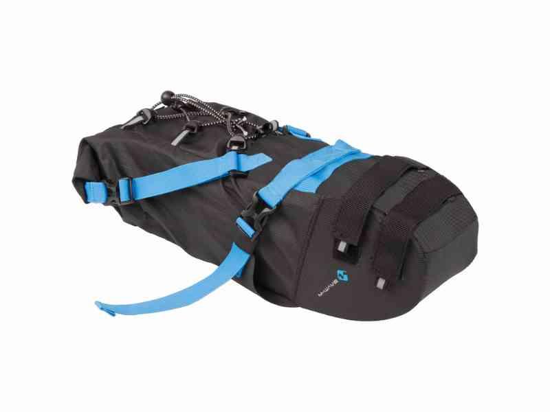 M-Wave Rough Ride - Cykeltaske til sadel - 100% vandtæt - Sort - Str. 6 liter