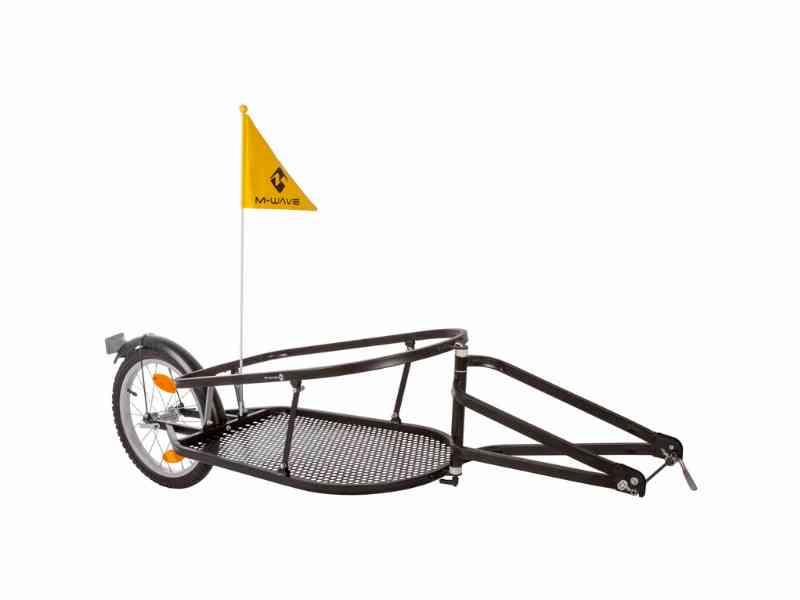 M-Wave Stalwart Enkelt Cykeltrailer - Sort 27 kg