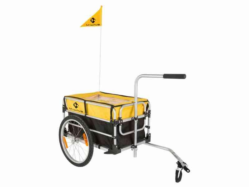 M-Wave Stalwart Foldbar Cykeltrailer i Aluminium