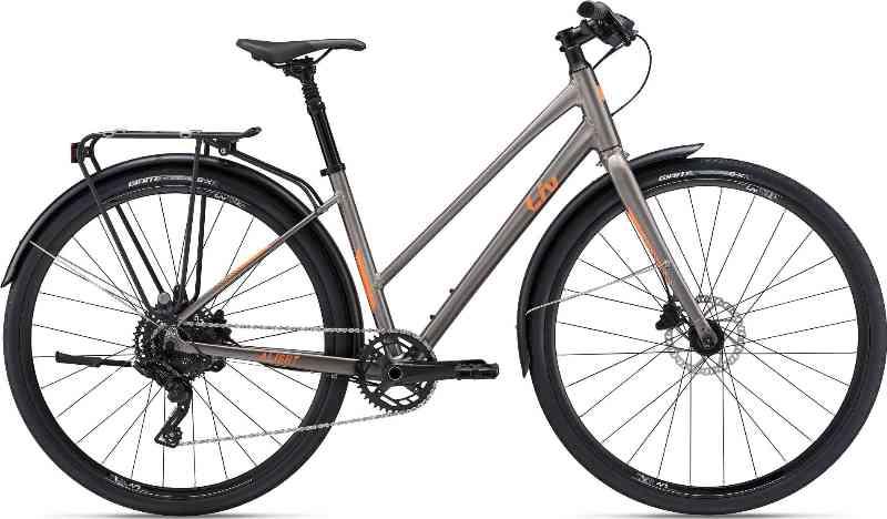Giant Liv Alight 2 City Disc 1X 2024 - Sølv