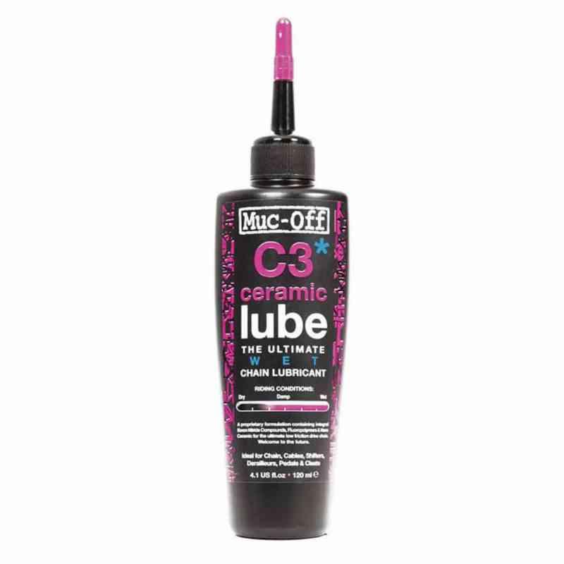 Muc-Off C3 Ceramic Kædeolie - 120 ml Vådsmøring