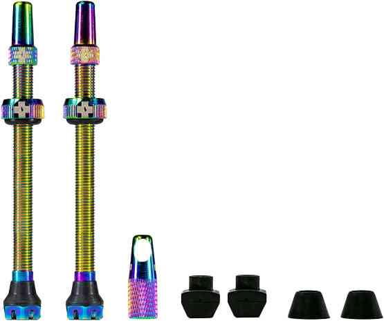 Muc-Off Tubeless Ventil Kit v2.0 - 80 mm - Iriserende