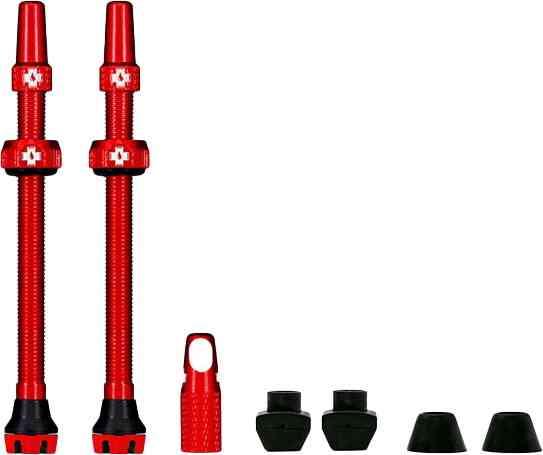 Muc-Off Tubeless Ventil Kit v2.0 - 80 mm - Rød