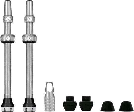 Muc-Off Tubeless Ventil Kit v2.0 - 80 mm - Sølv