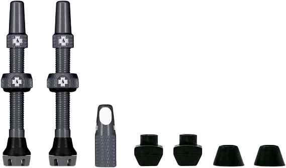 Muc-Off Tubeless Ventil Kit v2.0 - 44 mm - Grå