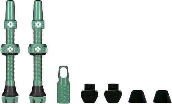Muc-Off Tubeless Ventil Kit v2.0 - 44 mm - Turkis