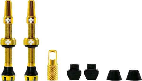 Muc-Off Tubeless Ventil Kit v2.0 - 44 mm - Guld