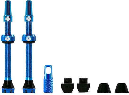 Muc-Off Tubeless Ventil Kit v2.0 - 60 mm - Blå