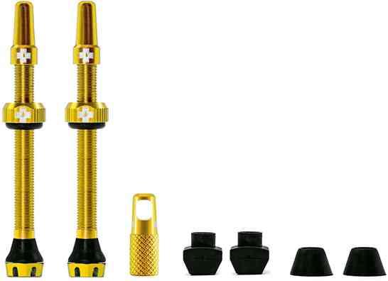 Muc-Off Tubeless Ventil Kit v2.0 - 60 mm - Guld