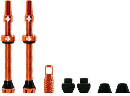 Muc-Off Tubeless Ventil Kit v2.0 - 60 mm - Orange