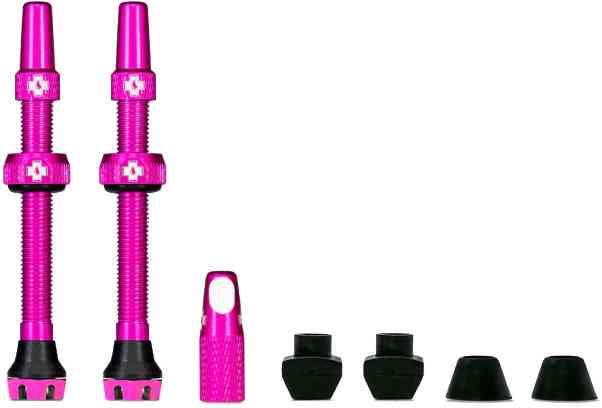 Muc-Off Tubeless Ventil Kit v2.0 - 60 mm - Pink tilbud