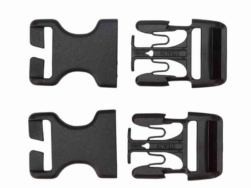 Ortlieb Stealth spænder 25 mm - 2 stk. til tasker
