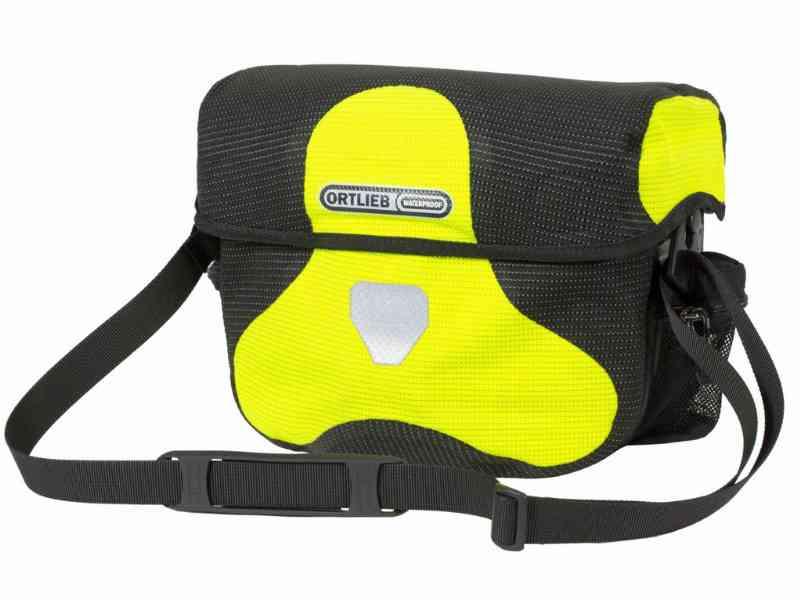Ortlieb Ultimate Six Styrtaske - Sort/Gul - 7 L