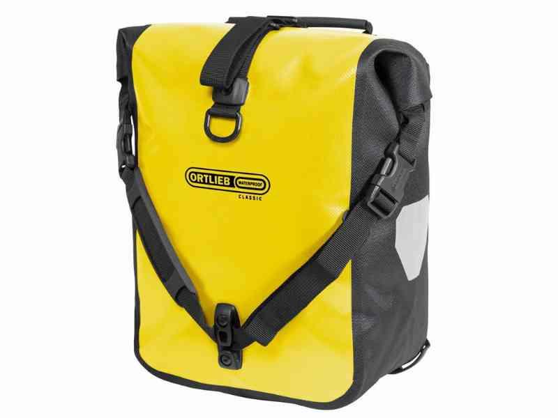 Ortlieb Sport-Roller Classic cykeltasker - 2x12,5L - Gul/Sort