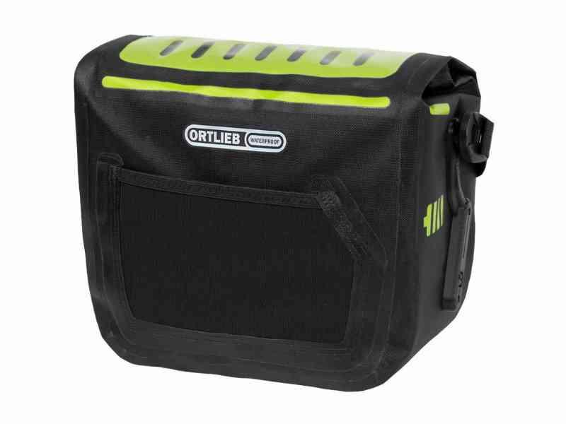 Ortlieb E-Glow - Styretaske med lys - 7 Liter - Sort