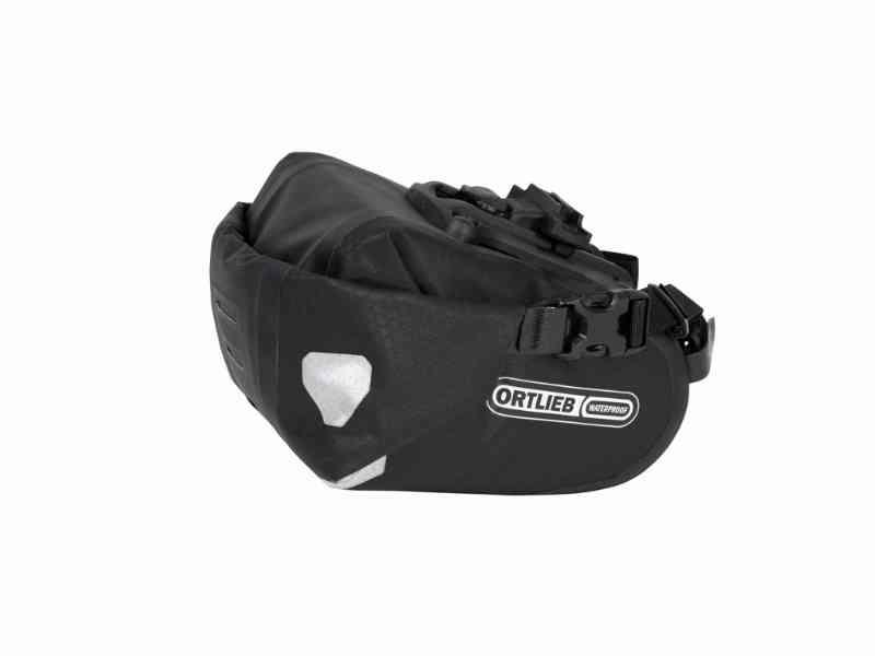 Ortlieb To Sadeltaske - 1,6 Liter - Mat Sort