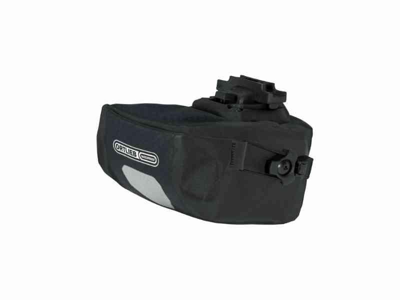 Ortlieb Micro Two - Sadeltaske - 0,8 L - Mat Sort