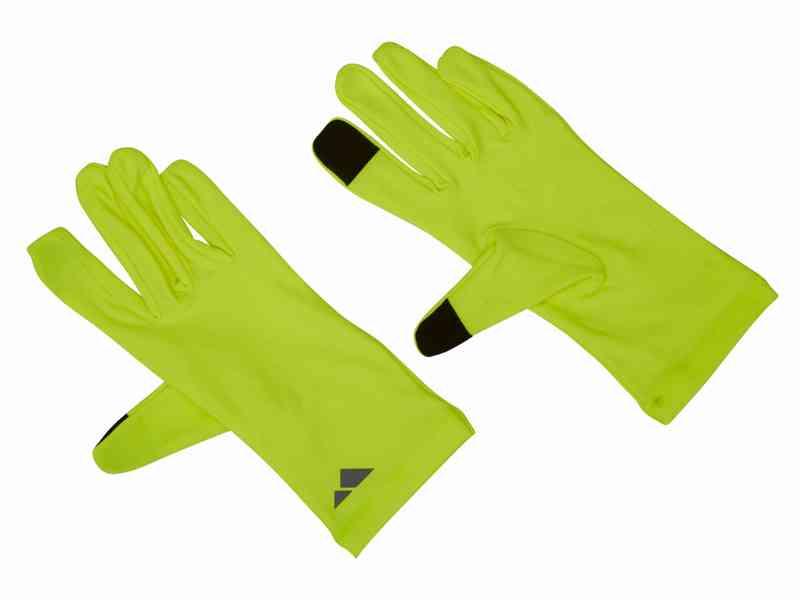 OnGear Løbehandsker HiVi Neongul L/XL