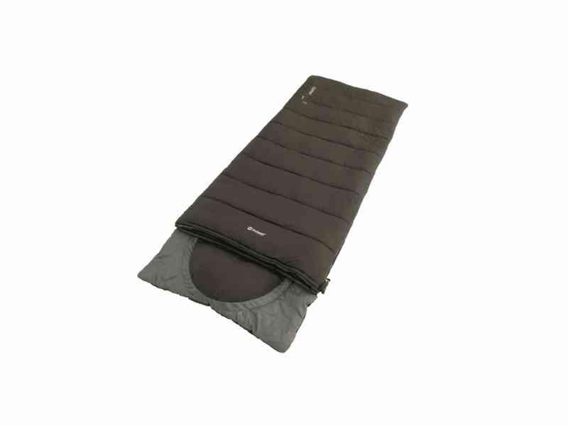 Outwell Contour Supreme - Sovepose med pude - Coffee