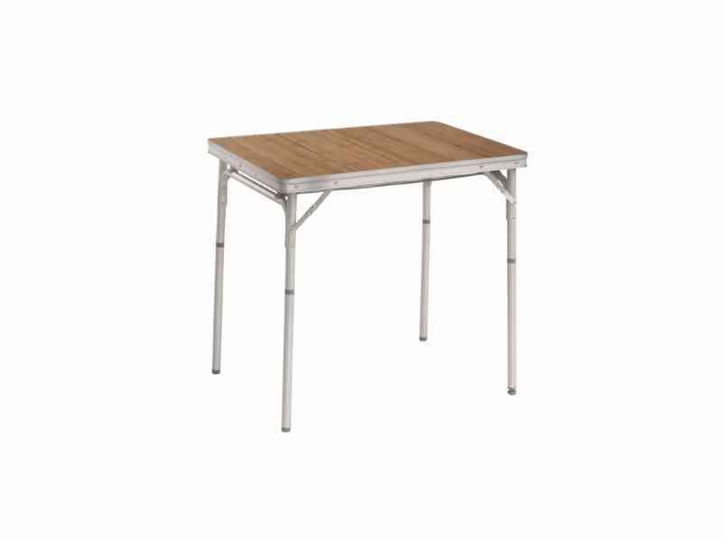 Outwell Calgary S – Bambus spisebord med aluminiumsstel