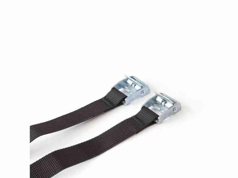 Ortlieb Kompressionsremme - 50 x 2 cm - 2 stk - Sort