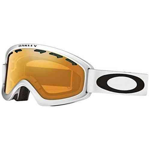 Oakley O2 XL Mat Hvid Skibriller med Persimmon Linse