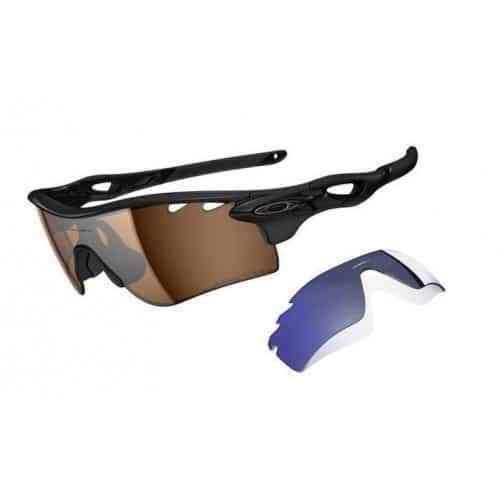 Oakley Radarlock Path Cykelbriller Sort/Bronze/Blå