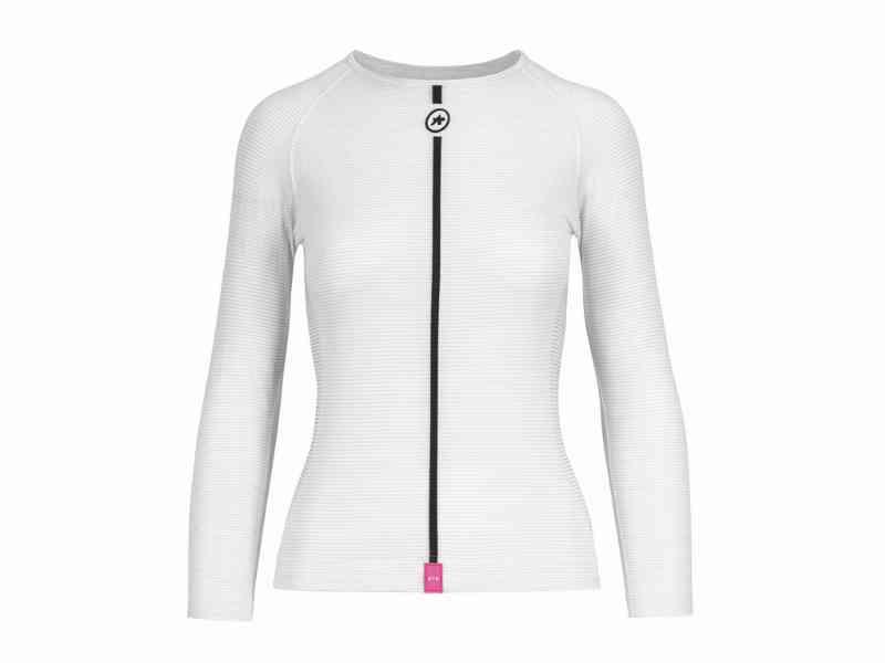 Assos Kvinders Sommer LS Skin Lag - Hvid - Str. L-XL