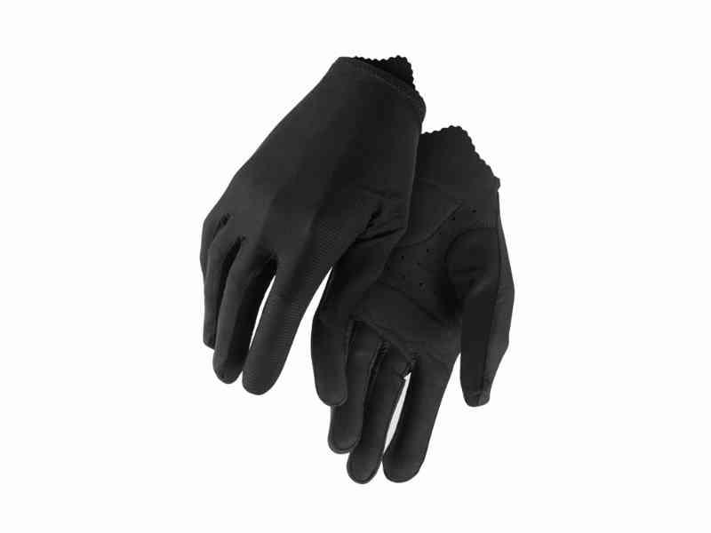 Assos RS Aero FF Cykelhandsker - Lang - Sort - XLG