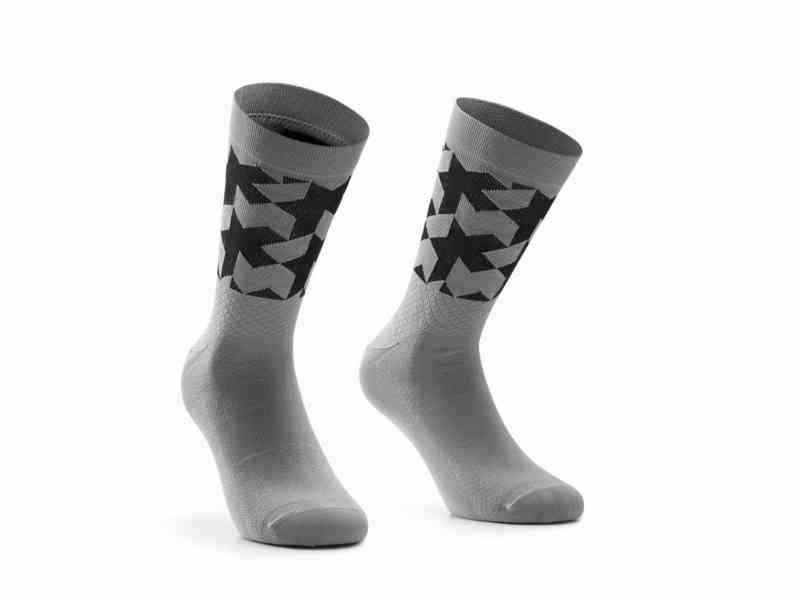 Assos Monogram EVO Cykelstrømper - Gerva Grey tilbud