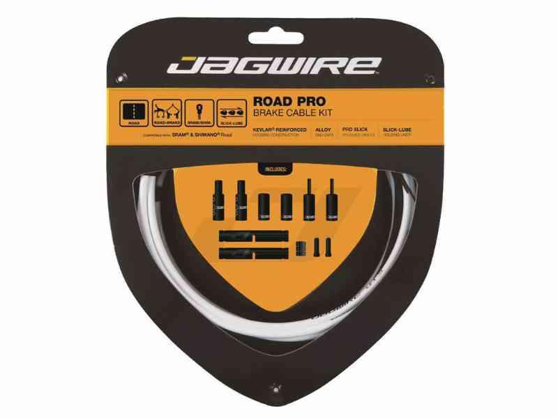 Jagwire Road Pro bremsekabelsæt - Hvid
