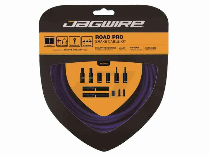 Jagwire Road Pro bremsekabel sæt - Blå