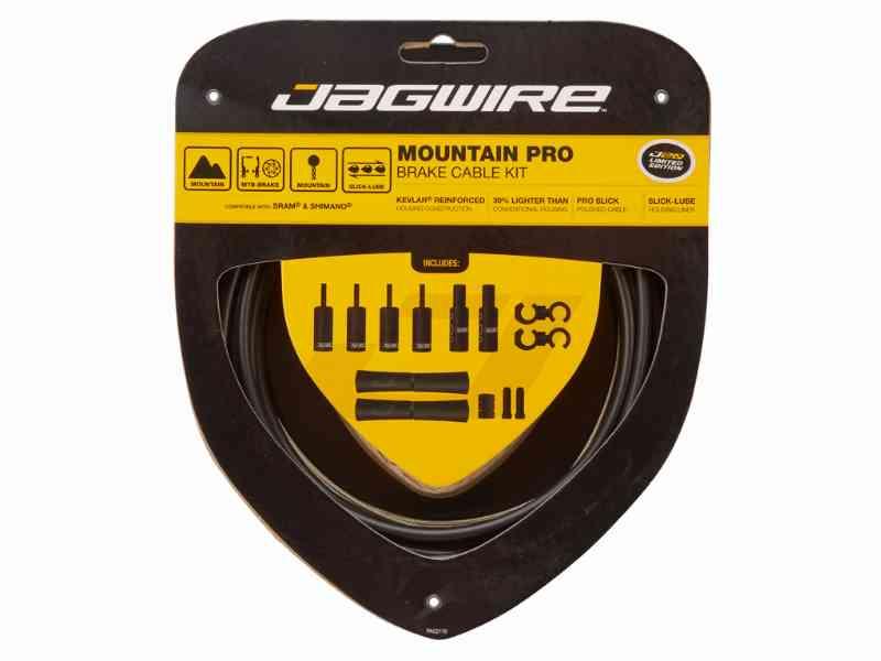 Jagwire MTB Pro bremsekabelsæt - Mat sort