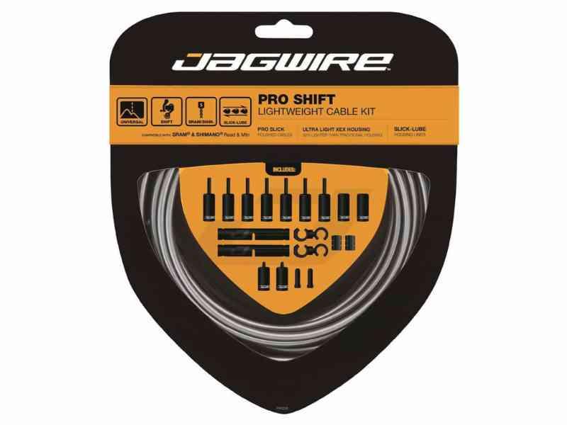 Jagwire Pro Shift 2x Gearkabelsæt - Grå