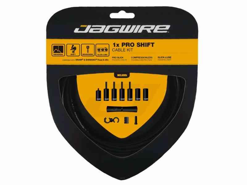 Jagwire Pro Shift 1x Gearkabelsæt - Sort