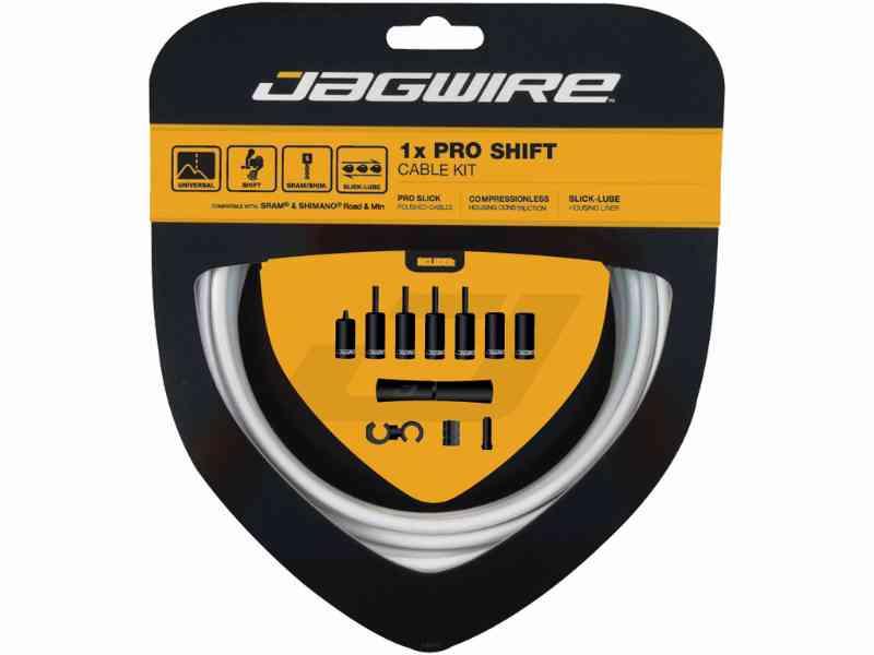 Jagwire Pro Shift 1x Gearkabel sæt - Hvid