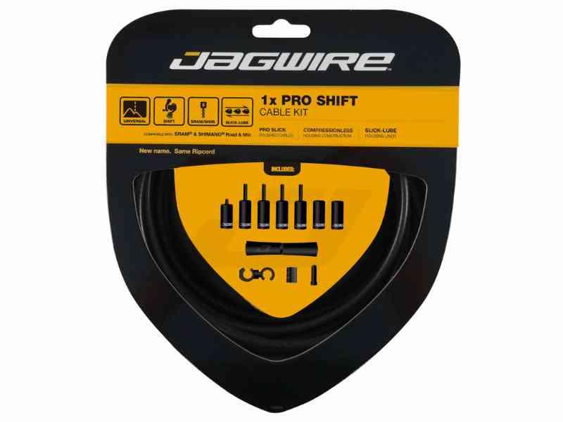 Jagwire Pro Shift 1x Gearkabel sæt - Mat sort