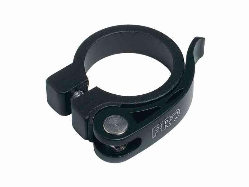 Sadelrørsklampe PRO 31,8 mm Sort Quick Release