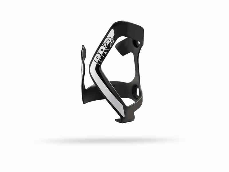 PRO Side - Højre Flaskeholder - Aluminium - Sort/Hvid